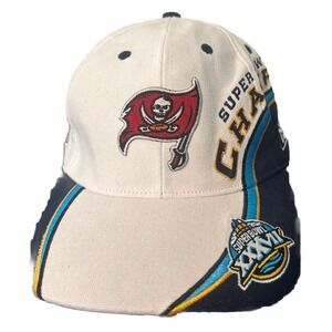 Tampa Bay Buccaneers Super Bowl Champions XXXVII hat cap Reebok 2002 Adjustable